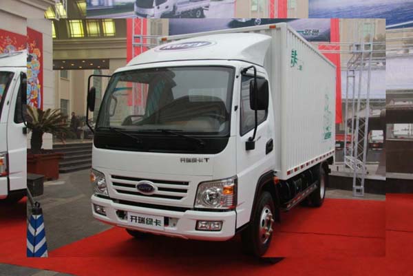 開瑞綠卡T 2T廂式貨車
