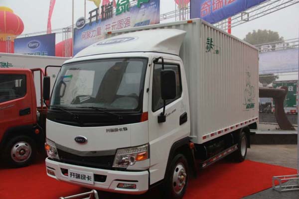 開瑞綠卡S 2T廂式貨車